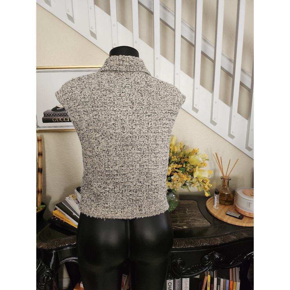 Zara structured knit vest size S - Picture 3 of 4
